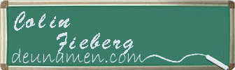Colin Fieberg Visitenkarte
